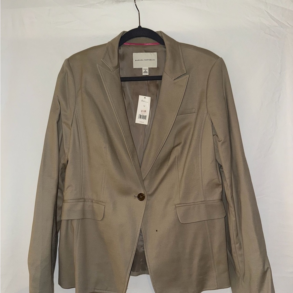 Banana Republic Women's Tan Suit Jacket
